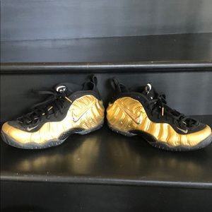 Nike Foamposites gold